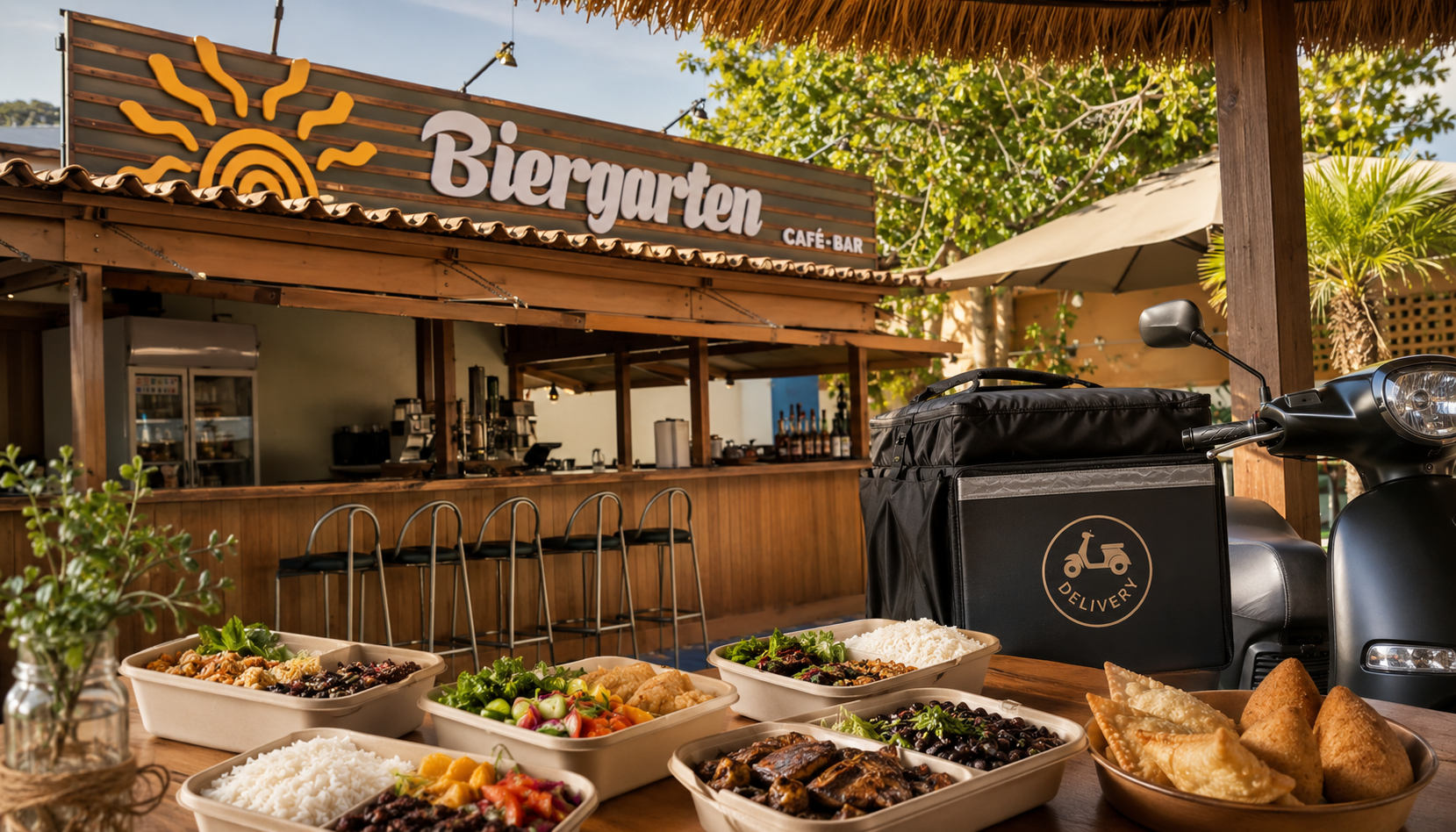 Marmitex e delivery Biergarten